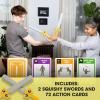 image:imageExploding Kittens Lets Hit Each Other with Fake Swords 36 Players  Ages 7  15 Minutes to Play  A Sword Fighting Card Game  Party Game Family Game Night Kid and Adult Card Game