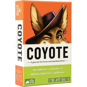 image:imageExploding Kittens Coyote Created by Tim Ferriss  Perfect for Family Fun Game Night and Travel  38 Players 10 Mins Ages 10 and Up