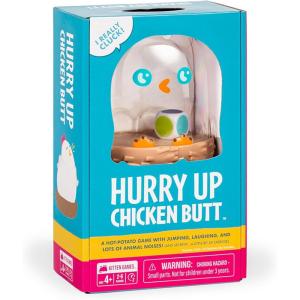 image:imageExploding Kittens Hurry Up Chicken Butt 26 Players  Ages 4  2 Minutes to Play  Hot Potato Style Card Game  Fun Card Game Family Game Night Creative Kids Game