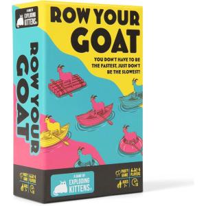 image:imageExploding Kittens Presents Row Your Goat  A Rapid Fire Tic Tac Toe Game 26 Players  Ages 7  Family Game  Party Game for Family Game Night