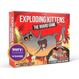 image:imageExploding Kittens The Board Game  The Action Packed Party Game to Celebrate 10th Birthday  26 Players Aged 7  Great for Adults Teens Collectors Kids