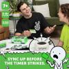 image:imageExploding Kittens Fast Friends Party Game  SpeedGuessing Card Game with Timer Life Tokens amp Card Holder Family Game Night Ages 7 28 Players 10Minute Rounds