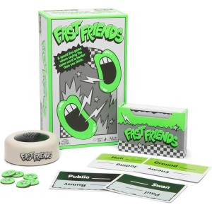 image:imageExploding Kittens Fast Friends Party Game  SpeedGuessing Card Game with Timer Life Tokens amp Card Holder Family Game Night Ages 7 28 Players 10Minute Rounds