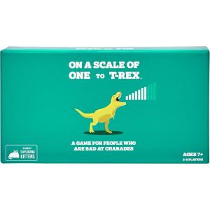 image:imageExploding Kittens On a Scale of One to TRex 28 Players  Ages 7  15 Minutes to Play  Charades Style Acting Card Game  Party Game Family Game Night Kid and Adult Card GameTRex NEW Game