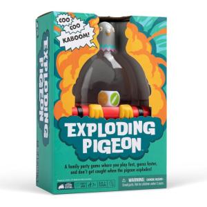image:imageExploding Kittens Presents Exploding Pigeon  Hilarious FastPaced Party Game for Families Kids Teens amp Adults  Ages 7  3 Players  Perfect for Game Night
