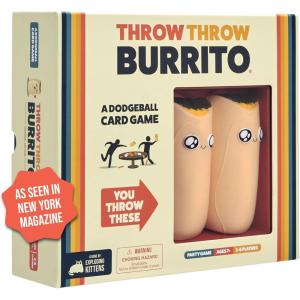 image:imageExploding Kittens Throw Throw Burrito 26 Players  Ages 7  15 Minutes to Play  Dodgeball Card Game  Party Game Family Game Night Kid and Adult Card GameOriginal Edition