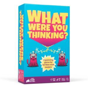image:imageExploding Kittens What were You Thinking A Hilarious Guessing Board Game  Party Game for Ages 10 and up  Great for Adults Teens and Kids  3 Players or More