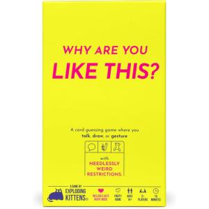 image:imageExploding Kittens Why are You Like This 2 Players  Ages 14  15 Minutes to Play  Talking Drawing amp Gesturing Guessing Game  Party Family Date Night Couples Game