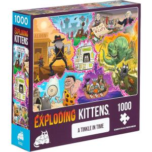 image:imageTinkle in Time Jigsaw Puzzle by Exploding Kittens  1000 Pieces Jigsaw Puzzle for Adults Teens and Kids  Cat Puzzle Funny Puzzle Art PuzzlePUZZLE  A Tinkle in Time 1000