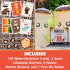 image:imageExploding Kittens  Throw Throw Burrito Extreme Outdoor Edition  Giant Inflatable Dodgeball Card Game  Play Outdoors Backyard Events Family Fun Outside for 2 to 6 Players Ages 7