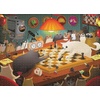 image:imageCats Playing Chess Jigsaw Puzzle by Exploding Kittens  1000 Pieces Ideal for Adults Teens and Kids  A Funny and Artistic CatThemed PuzzleCats Playing Chess  1000 Piece