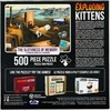 image:imageCats Playing Chess Jigsaw Puzzle by Exploding Kittens  1000 Pieces Ideal for Adults Teens and Kids  A Funny and Artistic CatThemed PuzzleSlothness of Memory  500 Piece