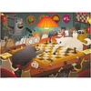 image:imageCats Playing Chess Jigsaw Puzzle by Exploding Kittens  500 Pieces Jigsaw Puzzle for Adults Teens and Kids  Cat Puzzle Funny Puzzle Art Puzzle