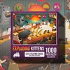image:imageCats Playing Craps Jigsaw Puzzle by Exploding Kittens  500 Pieces Ideal for Adults Teens and Kids  A Funny and Artistic CatThemed PuzzleCats Playing Chess  1000 Piece