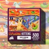 image:imageCats Playing Craps Jigsaw Puzzle by Exploding Kittens  500 Pieces Ideal for Adults Teens and Kids  A Funny and Artistic CatThemed PuzzleSpicy Scream  500 Piece