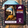 image:imagePug with a Pearl Earring Jigsaw Puzzle by Exploding Kittens  1000 Pieces Jigsaw Puzzle for Adults Teens and Kids  Dog Puzzle Funny Puzzle Art Puzzle