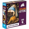 image:imagePug with a Pearl Earring Jigsaw Puzzle by Exploding Kittens  1000 Pieces Jigsaw Puzzle for Adults Teens and Kids  Dog Puzzle Funny Puzzle Art Puzzle