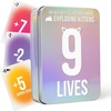 image:imageExploding Kittens 9 Lives Tin 26 Players Age 7 Card Game  Push the pile higher force rivals past 9 to bust and steal their points Stay alive and finish with the most points to win