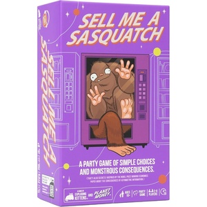 image:imageSell Me a Sasquatch By Exploding Kittens 26 Age 10 Strategy Game  Weve cornered the market on betrayal Bluff negotiate and outsmart your friends in this Planet Money strategy game